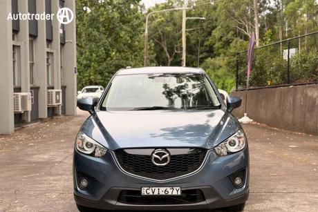 Blue 2014 Mazda CX-5 Wagon Maxx Sport (4X2)