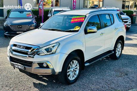 White 2017 Isuzu MU-X Wagon Ls-T (4X4)