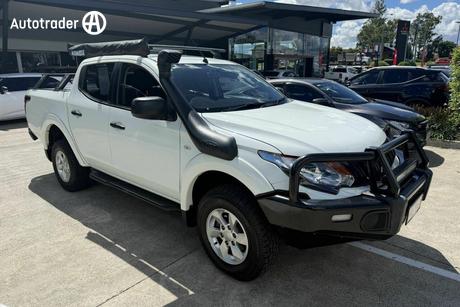 White 2018 Mitsubishi Triton Dual Cab Utility Glx Plus (4X4)