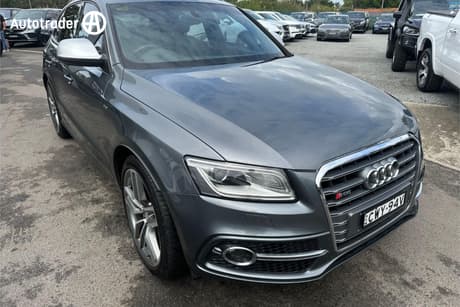 Grey 2014 Audi SQ5 Wagon 3.0 Tdi Quattro