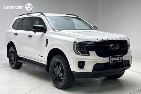 White 2023 Ford Everest Wagon Sport (4Wd)