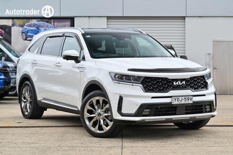 White 2023 Kia Sorento Wagon Gt-Line 7 Seat