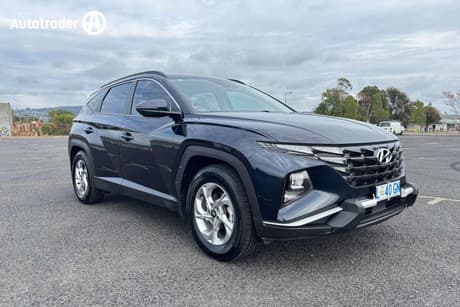 Blue 2021 Hyundai Tucson Wagon (Fwd)