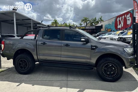 Grey 2017 Ford Ranger Dual Cab Utility Fx4 Special Edition