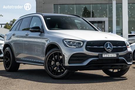 Silver 2022 Mercedes-Benz GLC300 Wagon 4Matic