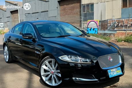 Black 2013 Jaguar XF Sedan 3.0D S Portfolio