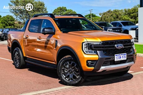 Yellow 2025 Ford Ranger Double Cab Pick Up Wildtrak 2.0 (4X4)