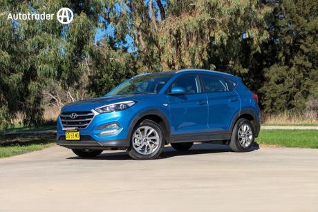 Blue 2017 Hyundai Tucson Wagon Active (Fwd)