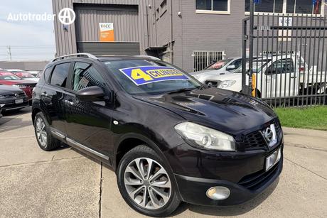 Red 2012 Nissan Dualis Wagon Ti (4X4)