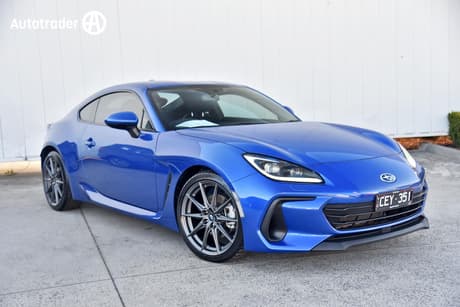 Blue 2022 Subaru BRZ Coupe S