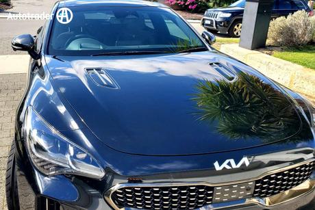 Black 2022 Kia Stinger Sedan 3.3 Gt (Black Leather)