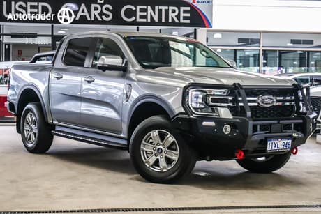 Silver 2023 Ford Ranger Double Cab Pick Up Xlt 3.0 (4X4)