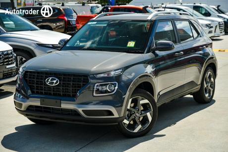 Grey 2026 Hyundai Venue Wagon Active