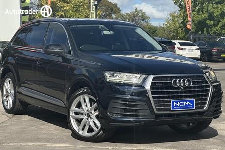 Blue 2016 Audi Q7 Wagon 3.0 Tdi Quattro