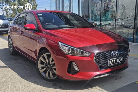 Red 2017 Hyundai I30 Hatchback Sr