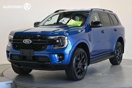 Blue 2024 Ford Everest Wagon Sport (4Wd)