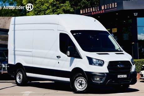 White 2021 Ford Transit Custom Commercial