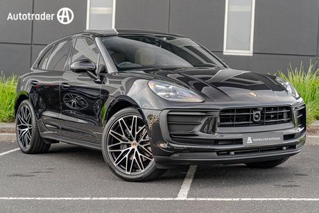 Black 2024 Porsche Macan Wagon T