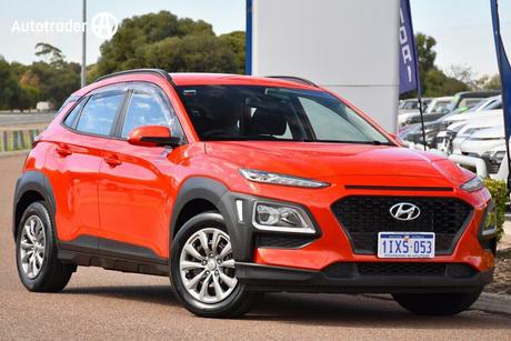 Orange 2019 Hyundai Kona Wagon Go (Fwd)