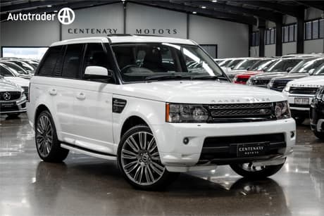 White 2012 Land Rover Range Rover Sport Wagon 3.0 Sdv6