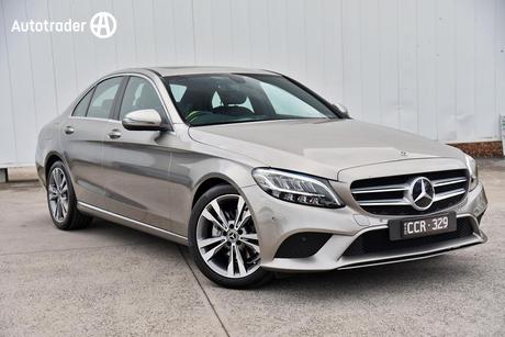 Gold 2021 Mercedes-Benz C200 Sedan