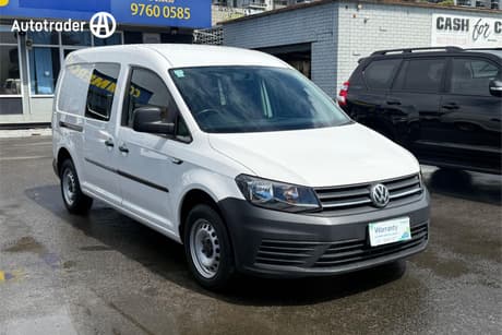 White 2019 Volkswagen Caddy Van Maxi Tdi250