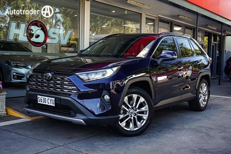 Blue 2020 Toyota RAV4 Wagon Cruiser (2Wd)