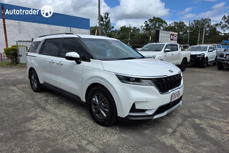 White 2022 Kia Carnival Wagon S