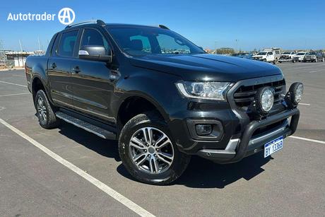 Black 2021 Ford Ranger Double Cab Pick Up Wildtrak 3.2 (4X4)