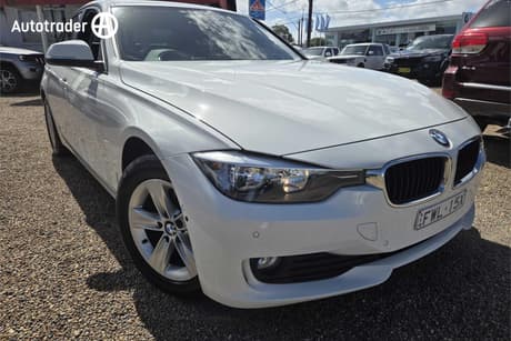 White 2014 BMW 316I Sedan
