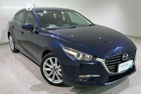 Blue 2018 Mazda 3 Hatchback Sp25