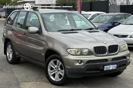 Gold 2004 BMW X5 SUV 3.0D E53