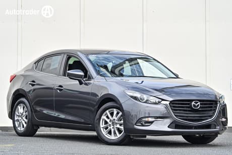 Grey 2017 Mazda 3 Sedan Maxx