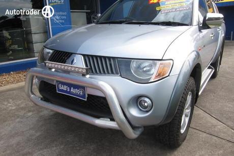 Silver 2008 Mitsubishi Triton Double Cab Utility Glx-R (4X4)