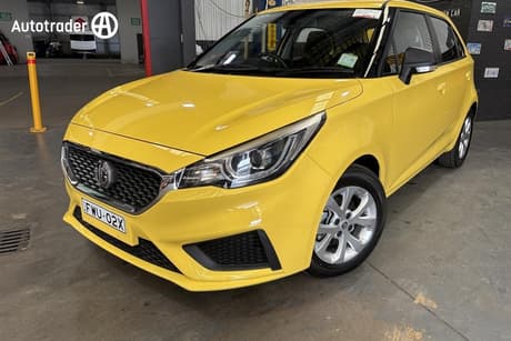 Yellow 2023 MG MG3 Hatchback Core