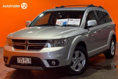 Silver 2012 Dodge Journey Wagon Sxt