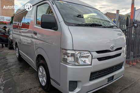 Silver 2020 Toyota HiAce Commercial