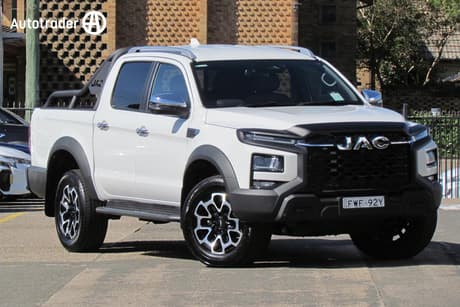 White 2024 JAC T9 UTE Dual Cab Pick-up Haven (4X4)