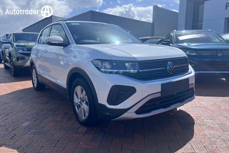 White 2024 Volkswagen T-Cross Wagon 85Tfsi Life