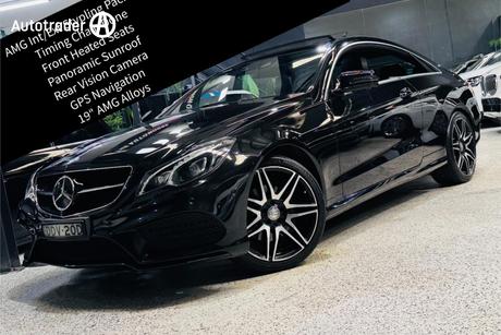Black 2016 Mercedes-Benz E250 Coupe