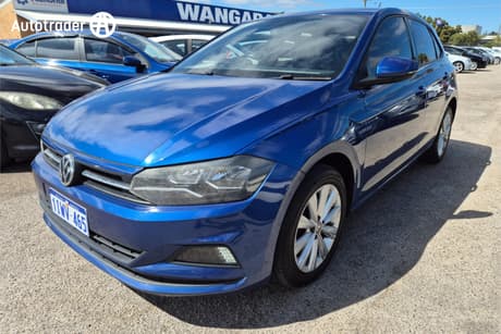 Blue 2020 Volkswagen Polo Hatchback 85 Tsi Comfortline