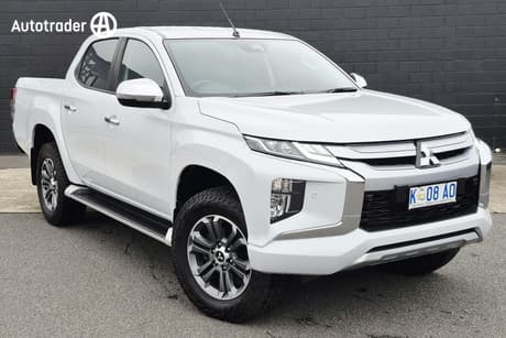 White 2021 Mitsubishi Triton Double Cab Pick Up Gls (4X4)