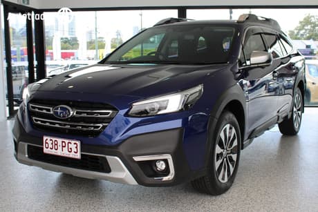 Blue 2025 Subaru Outback Wagon Awd Touring