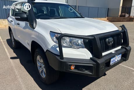 White 2021 Toyota Landcruiser Prado Wagon Gx 7 Seat