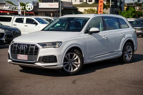 White 2023 Audi Q7 Wagon 45 Tdi Quattro Mhev