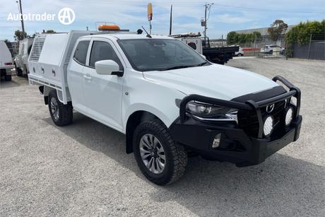 White 2021 Mazda BT-50 Freestyle Cab Chassis Xt (4X2)