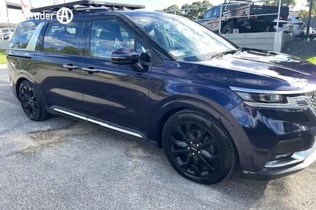Blue 2020 Kia Carnival Wagon Platinum