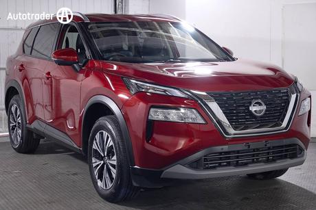 Red 2025 Nissan X-Trail Wagon St-L (4Wd) E-Power (Hybrid)