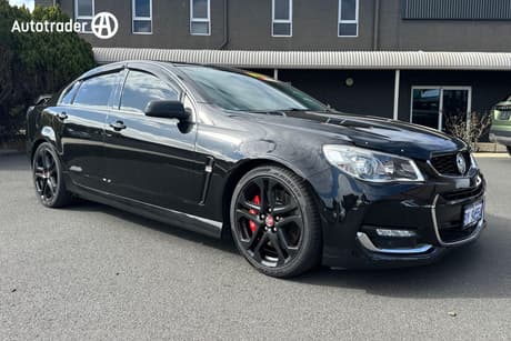 Black 2016 Holden Commodore Sedan Ss-V Redline