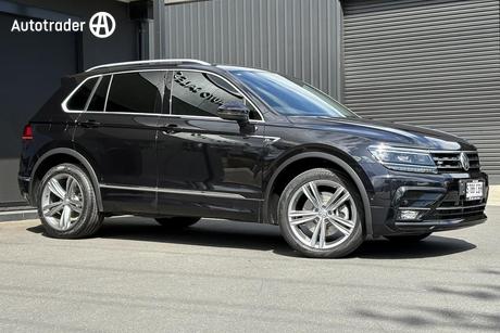 Black 2019 Volkswagen Tiguan Wagon 132 Tsi R-Line Edition
